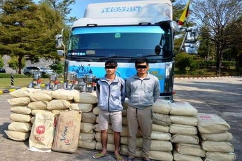 Cảnh sát Myanmar thu giữ 1,35 tấn ma túy dạng caffeine