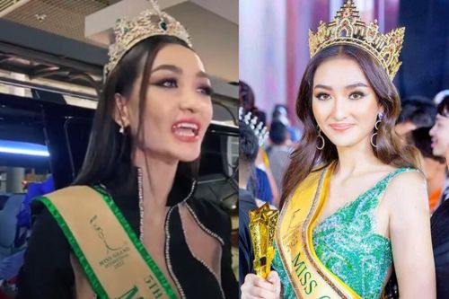 Á hậu 5 Miss Grand người Campuchia về nước sau 3 tháng làm trò cho Mr.Nawat, fan không thèm đoái hoài?