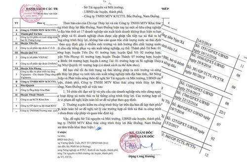Công an vào cuộc vụ xả thải gây ô nhiễm môi trường