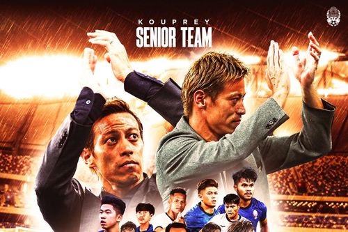 Keisuke Honda rời tuyển Campuchia sau AFF Cup 2022