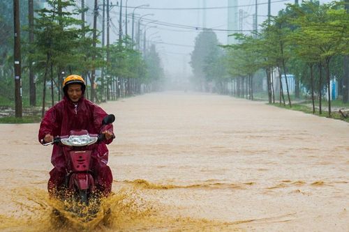 Miền Trung hứng đợt mưa lớn 400 mm