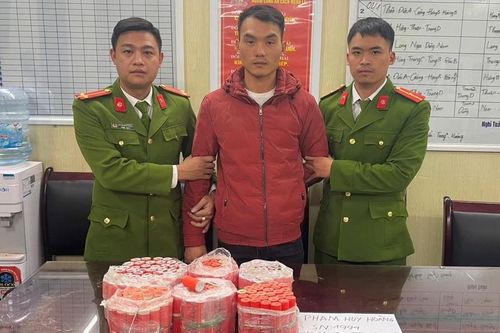 Hải Phòng: Nam thanh niên đang chờ giao pháo thì bị 'tóm gọn'