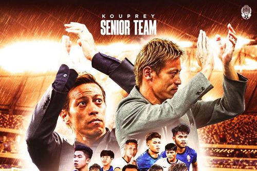 HLV Keisuke Honda rời ĐT Campuchia