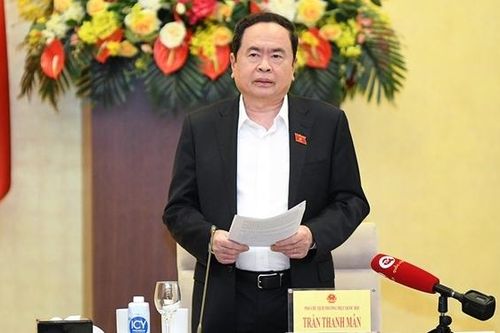 Phó Chủ tịch Thường trực Quốc hội Trần Thanh Mẫn chủ trì họp giao ban Lãnh đạo Quốc hội và các cơ quan của Quốc hội