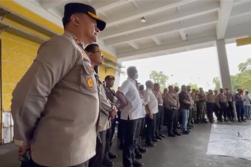 Cảnh sát Indonesia triển khai an ninh trước trận Indonesia - Việt Nam