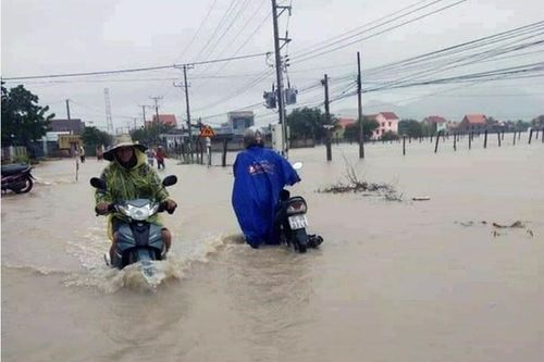 Khả năng xuất hiện lũ ở khu vực từ Quảng Ngãi đến Ninh Thuận