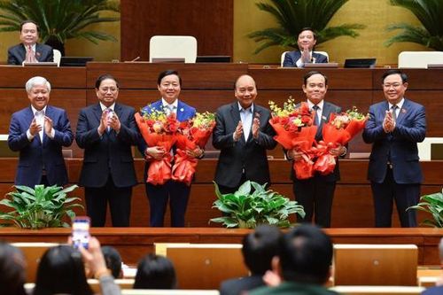 Quốc hội phê chuẩn đề nghị bổ nhiệm 2 Phó Thủ tướng Chính phủ