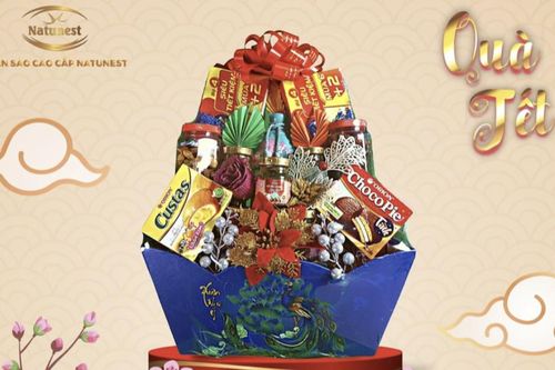 Giỏ quà Tết Natunest - gắn kết yêu thương, vấn vương người tặng