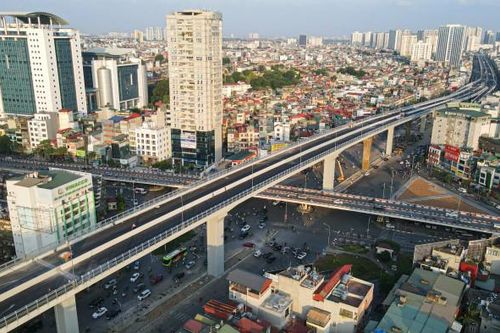 Vành đai 2 trên cao của Hà Nội sẽ thông xe vào ngày 11-1-2023