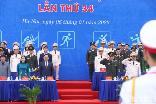Lễ khai mạc Hội thao truyền thống lực lượng Cảnh vệ Công an nhân dân lần thứ 34