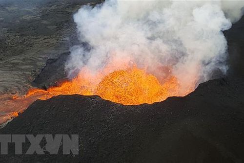 Núi lửa Kilauea ở Hawaii phun trào trở lại chỉ sau chưa đầy 1 tháng