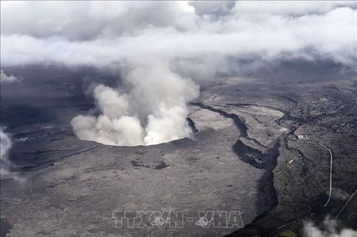 Núi lửa Kilauea ở Hawaii phun trào trở lại