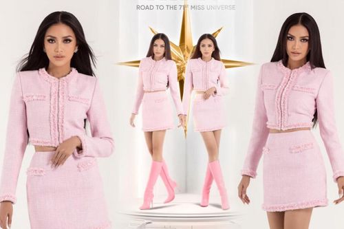 Ngọc Châu hạ gục fan Miss Universe với visual búp bê barbie: Ngọt ngào đến mấy cũng không bằng Châu