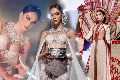 Trang phục dân tộc Thái Lan phủ kín pha lê, Chiếu Cà Mau vẫn đủ lấn át bởi một điều