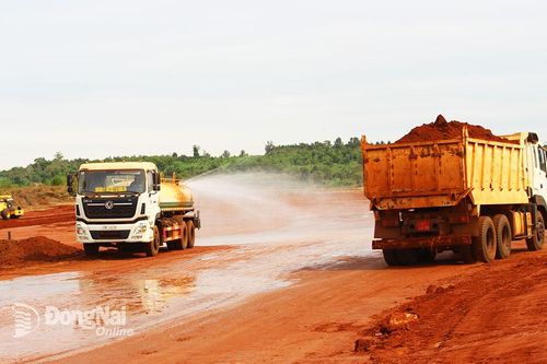 Báo động ô nhiễm bụi ở vùng dự án Sân bay Long Thành
