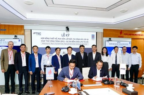 Ký hợp đồng EPC dự án Bồn chứa LPG Thị Vải