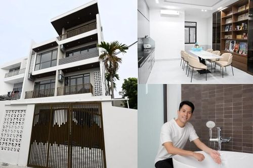 Cận cảnh 'biệt phủ' bạc tỷ Đình Trọng xây tặng bố mẹ