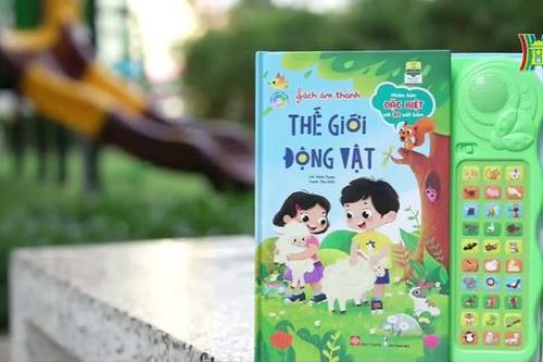 Sách âm thanh, món quà ý nghĩa cho thiếu nhi