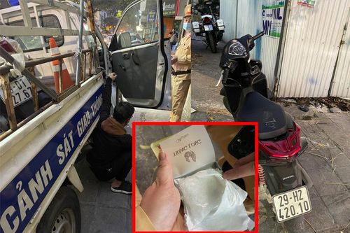 Cảnh sát 113 quận Hai Bà Trưng tóm gọn kẻ 'đầu tư' 50 triệu đồng ma túy 'đá'