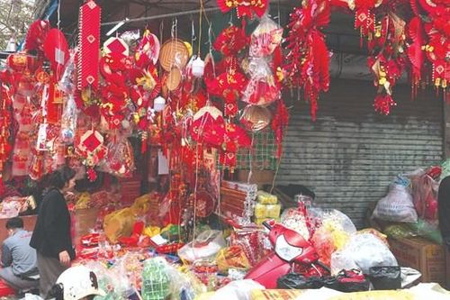 Tết sớm trên phố Hàng Mã