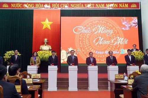 Chủ tịch Quốc hội Vương Đình Huệ dự lễ khởi công 3 dự án lớn tại Quảng Bình