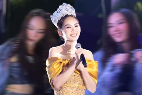 Bị chỉ trích vì ngậm kẹo nhảy múa tưng bừng, Hoa hậu Mai Phương lên tiếng khẳng định một câu chắc nịch