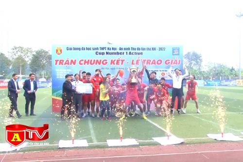 Ấn tượng mùa giải bóng đá học sinh THPT Hà Nội - An ninh Thủ đô lần thứ XXI – 2022