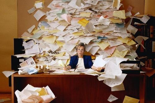Vứt bỏ giấy tờ không cần thiết