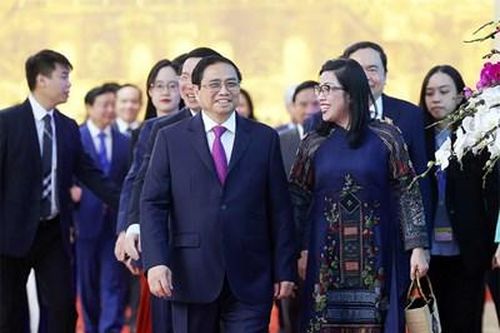Thủ tướng Chính phủ Phạm Minh Chính và Phu nhân chủ trì gặp mặt, chiêu đãi Đoàn Ngoại giao đầu năm mới 2023