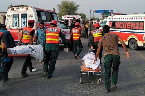 Pakistan: Gần 20 người thương vong trong tai nạn thảm khốc