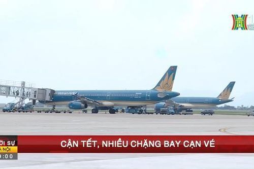 Cận Tết, nhiều chặng bay cạn vé