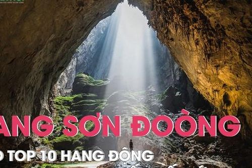 Hang Sơn Đoòng vào top 10 hang động đáng kinh ngạc nhất thế giới