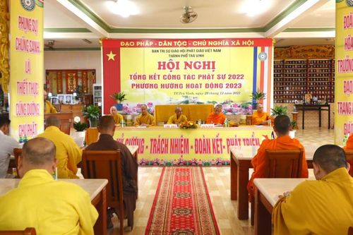 Phật giáo TP.Trà Vinh thực hiện công tác từ thiện trên 7 tỷ đồng
