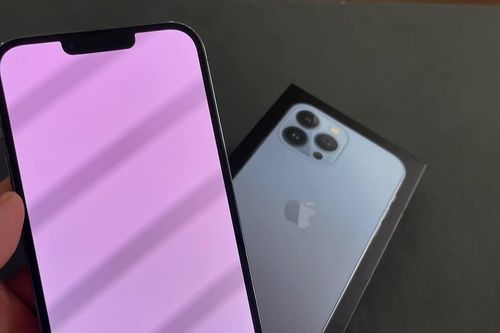 Một số máy iPhone 13 Pro Max lỗi màn hình khi lên iOS 16.2