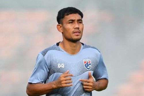 Chân sút số một của Thái Lan có thể vắng mặt ở chung kết AFF Cup