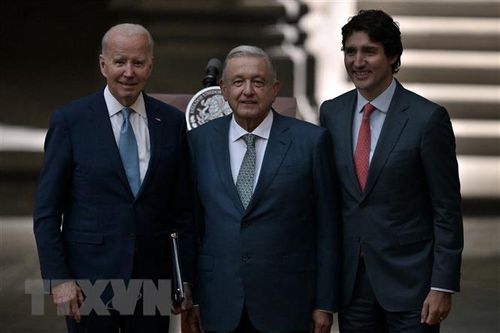 Tổng thống Mexico kêu gọi tăng cường hợp tác khu vực Bắc Mỹ