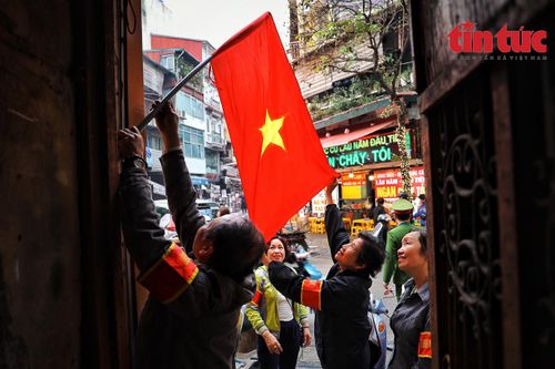 Phố cổ Hà Nội chỉnh trang đô thị đón Tết Nguyên đán 2023