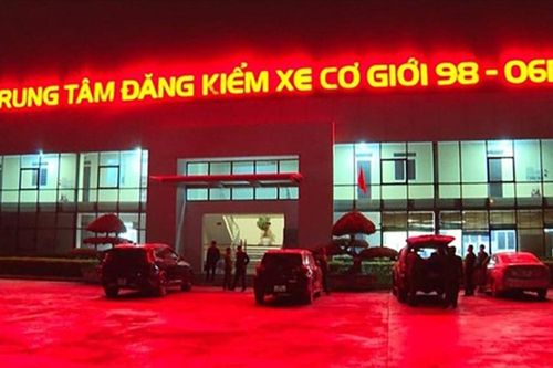 Bắc Giang: Trung tâm đăng kiểm 98-06D bị đình chỉ 3 tháng