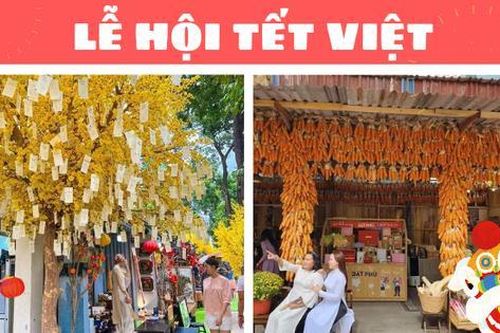 Gen Z du Xuân tại Lễ hội Tết Việt (TP.HCM): Nhiều hoạt động thú vị, đậm bản sắc văn hóa