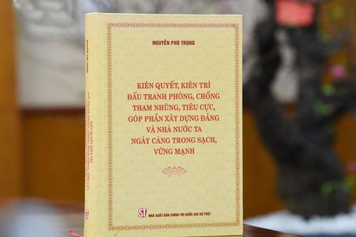 Sách về chống tham nhũng của Tổng bí thư Nguyễn Phú Trọng