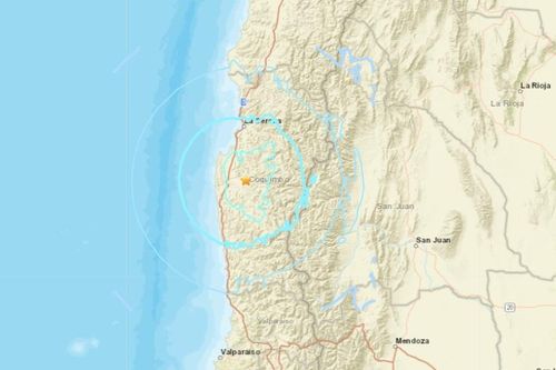 Động đất độ lớn 5,5 gây rung lắc thành phố ven biển của Chile