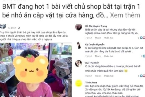 Vụ bé 5 tuổi bị bêu trên mạng vì lấy chiếc vòng: Phạt chủ cửa hàng