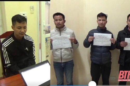 Triệt xóa 4 điểm hoạt động 'tín dụng đen' trên địa bàn huyện Triệu Sơn