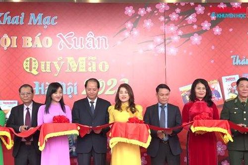 Hội báo xuân Quý Mão Hà Nội 2023 - Bức tranh đa màu của báo chí Thủ đô