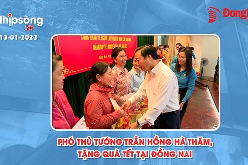 Bản tin truyền hình 'Nhịp sống 365' thứ sáu, ngày 13-1-2023