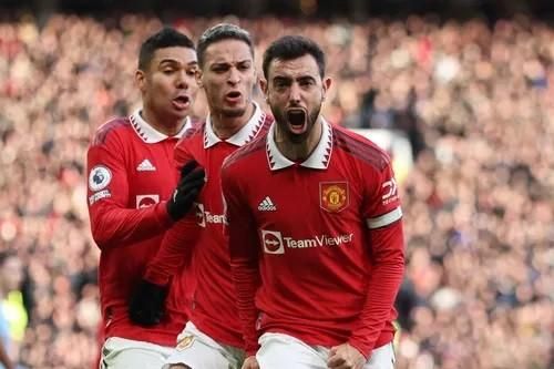 Bruno Fernandes và Marcus Rashford giúp Quỷ đỏ ngược dòng thắng Man City