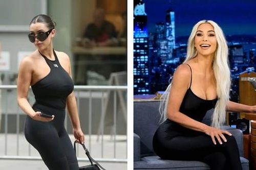 Vợ mới của Kanye West giống Kim Kardashian