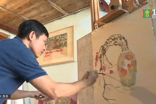 Họa sĩ Vũ Thái Bình và sắc giấy dó quê hương