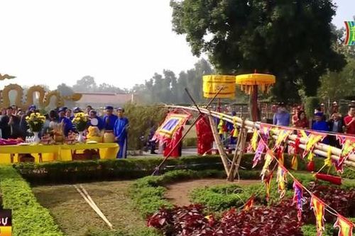 Lễ tiễn Táo quân tại Di sản Hoàng thành Thăng Long