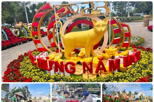 Quảng Ngãi: Đô thị 'thay áo mới' đón Tết